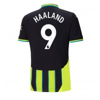 Camisa de Futebol Manchester City Erling Haaland #9 Equipamento Secundário 2024-25 Manga Curta